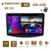 Android For Mitsubishi Grandis 1 2003 - 2011 Car Radio Multimedia Video Player Navigation GPS Carplay 2Din 2+32GB