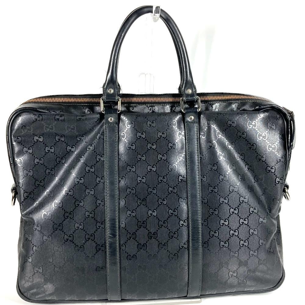 Gucci 201480 GG IMPRIME logo Сумка Сумка-тоут Сумка через плечо Сумка для документов Деловая сумка