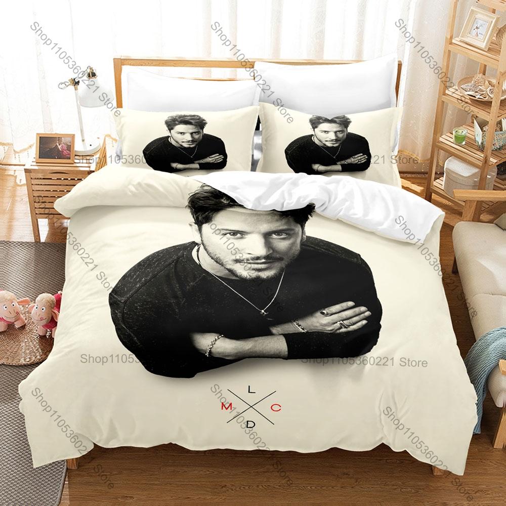 Manuel Carrasco Duvet Cover + 2 Pillowcases Spanish Flamenco Pop Singer Pueblo Salvaje Album Print Soft Bedding Bedroom Decor