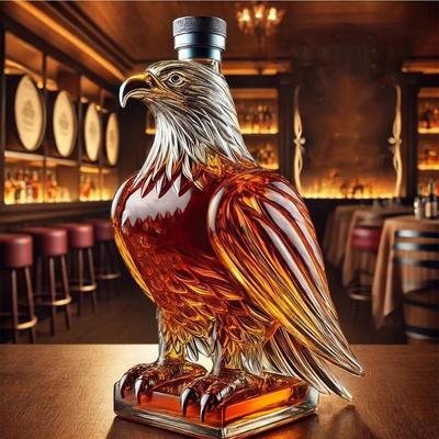 Новый стакан для виски Eagle, декантер, мужская забавная бутылка для виски, украшение для домашнего бара, подарок, набор декантеров для виски