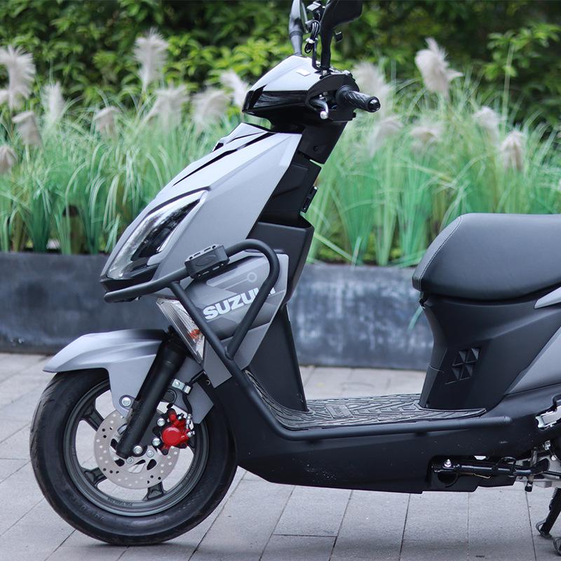 Легкий Мотоцикл Suzuki UY125 Защитные Противоударные Дуги - Передний и Задний Бамперы из Углеродистой Стали