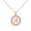 Wish12 Ожерелье-подвеска с 3D-шармом «Двенадцать созвездий» - В НАЛИЧИИ | Цепочка на ключицу с картой знака зодиака