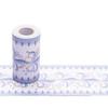Самоклеящаяся бордюрная лента для обоев, 10 см x 10 метров (синий)