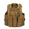 Tactical Breathable Cycling Vest Outdoor Protective Gear CS Training Molle Camouflage Jersey
