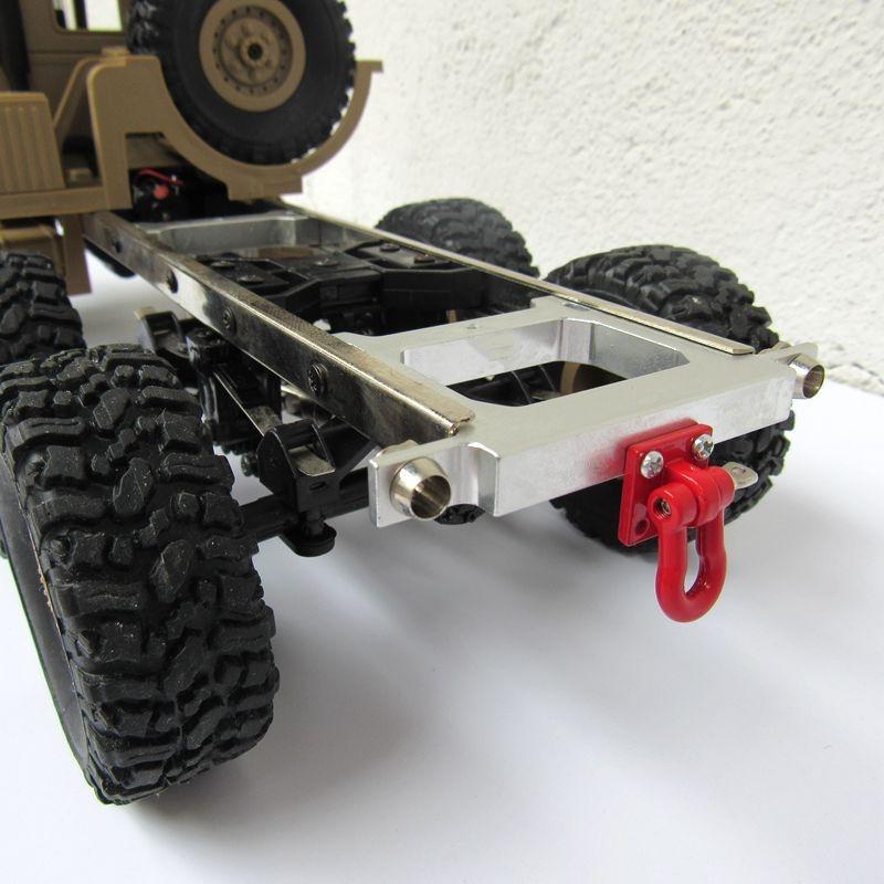 WPL B14 B24 B16 B36 C14 C24 Metal Beam Rear Bumper Servo Mount Bracket 1/16 RC Car Upgrade Parts