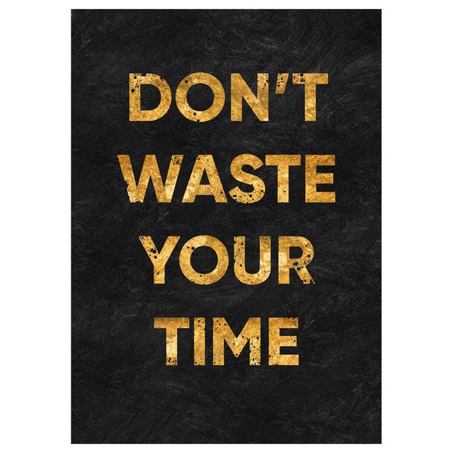 Скандинавская золотая фольга Вдохновляющие цитаты Картины на холсте Постеры и принты Настенная картина для офиса Украшение дома Без рамки