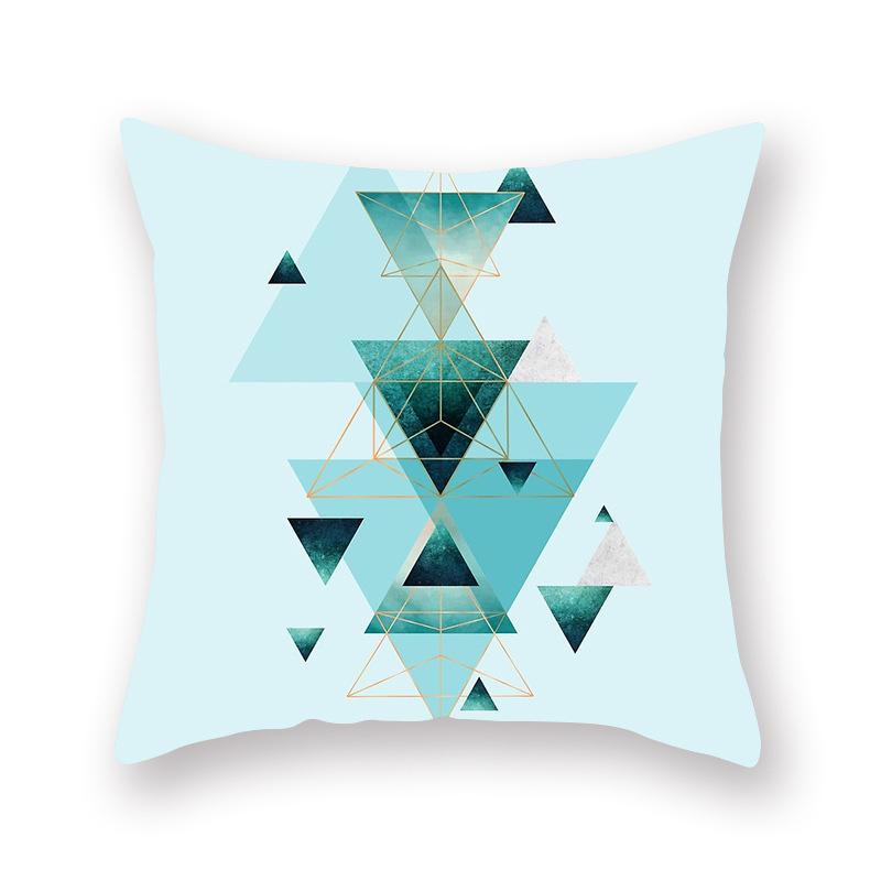 Наволочка с абстрактным геометрическим узором для дома, гостиной, дивана, автомобиля, спальни, декоративная подушка, наволочка