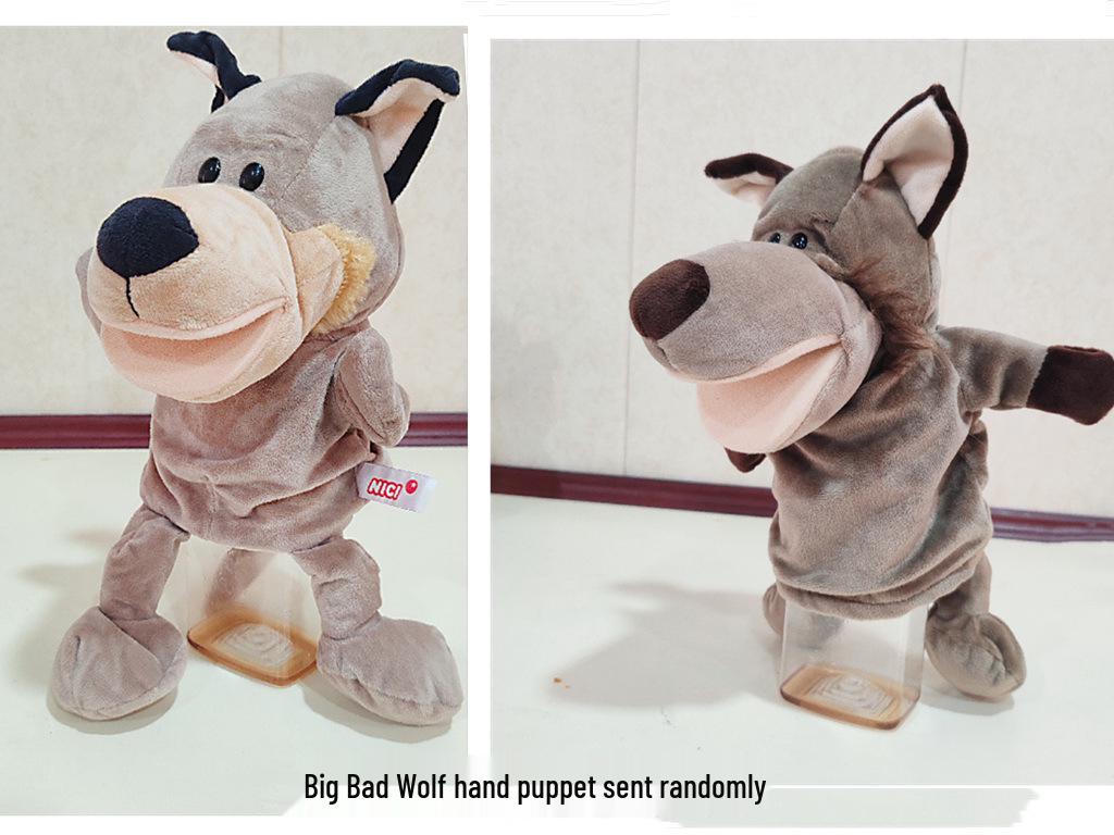 Мультяшная Животная Кукла-перчатка Плюшевая Кукла для Интерактивной Игры Детей