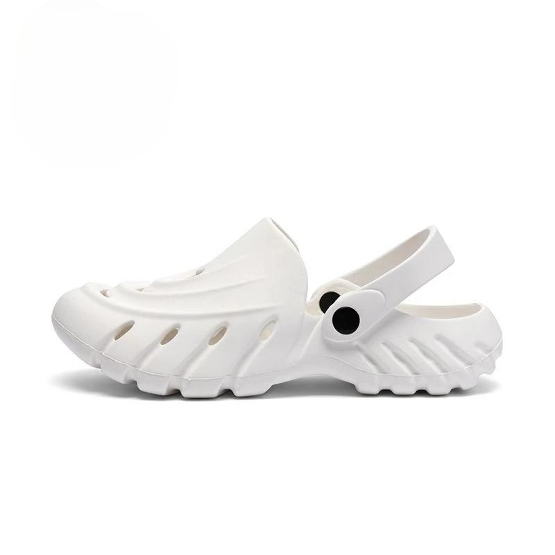 Пляжные мужские сандалии с дырками Роскошные H Купить Дышащие Скидка Взрослые Летние 2025 Распродажа Нескользящие Новый Дизайн Уличные 39 Обувь из ЭВА для мужчин