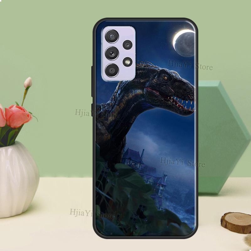 Jurassic Dinosaur Case For Samsung A54 A34 A24 A14 A51 A71 A12 A22 A32 A52 A72 A73 A33 A53 A13 Back Cover
