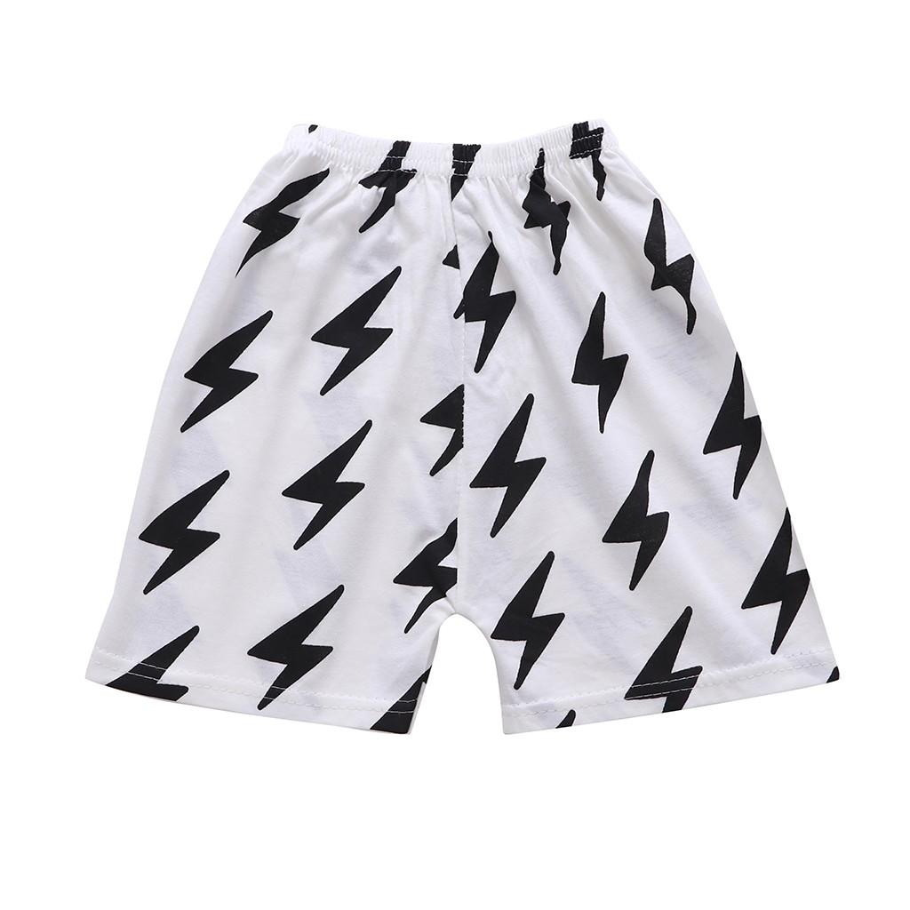 Комплект одежды из топа с короткими рукавами с героями мультфильмов для маленьких мальчиков и девочек, рубашка + брюки