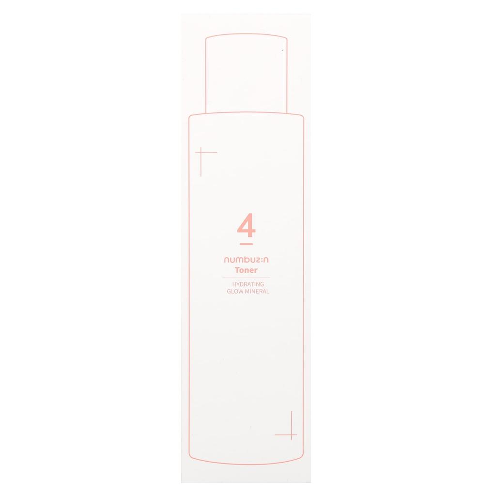 No. 4 Hydrating Glow Mineral Toner, 200Ml(6.76Fl Oz)