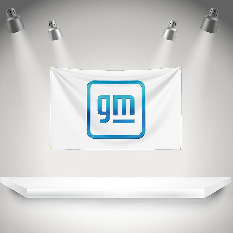 Ggm General Motor Flag Auto Parts Tool Banner 3x5ft With Brass Grommets Hd Printing Tapestry Exhibition Car Fans Garage Decor
