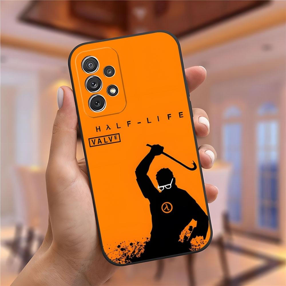 Чехол для телефона Half Life Game для Samsung S23 Ultra S24 S22 S20 Fe S21 Plus Galaxy A54 A34 A24 A53 M54 Note 20 Задняя крышка