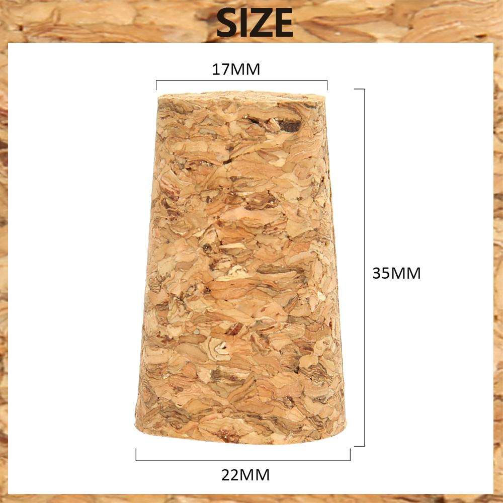 Винные пробки Стандартные Натуральные Пробки из Мягкой Древесины Многоразовые Конические Уплотнительные Пробки Портативные Пробки для Пивных Бутылок для Винной Бутылки