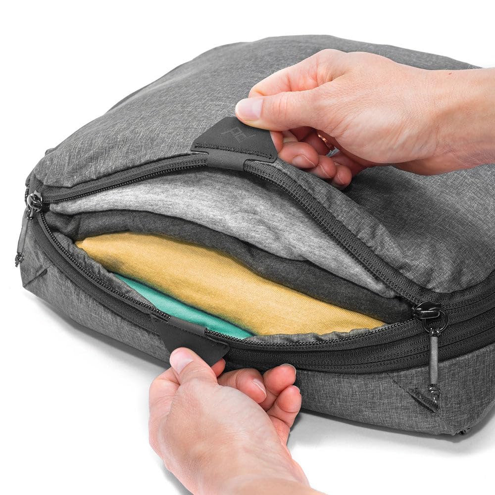 Design Packing Cube Medium Charcoal PFAS Free []Peak BPC-M-CH-2