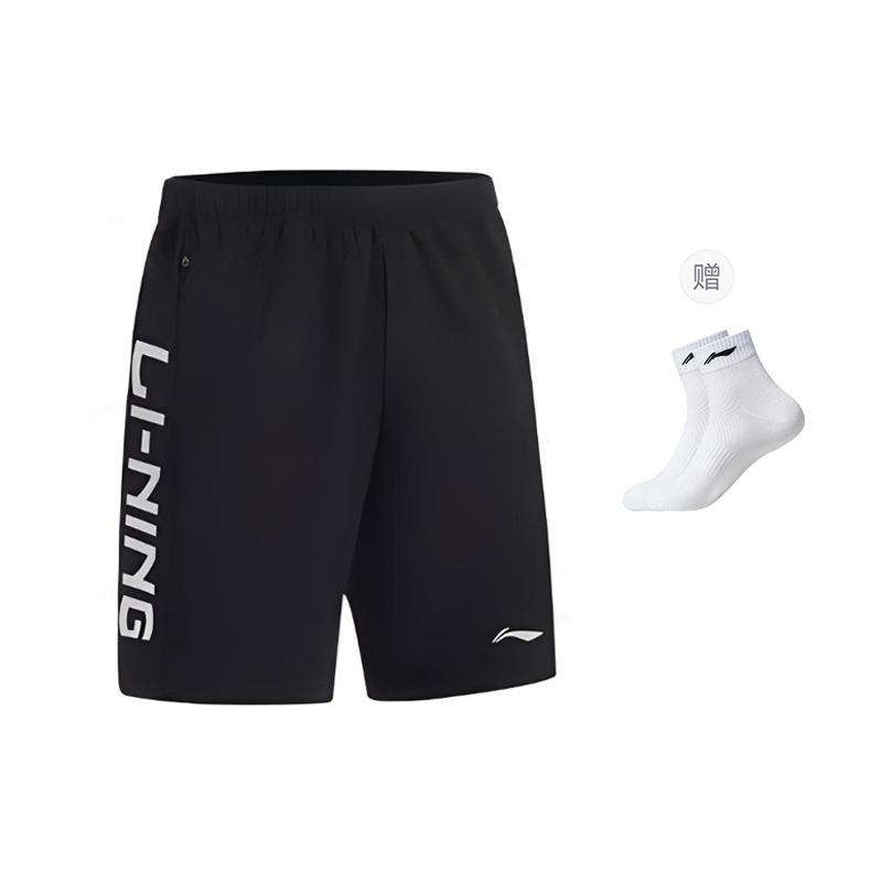 Повседневные шорты Li Ning Унисекс Черный YKSU089-1