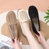 Women'S Summer New Mesh Sole Soft Mouth Lazy Casual Shoes Breathable Mesh Fabric Mom Soft Sole Shoes Flat Bottom