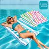 1PC Chair Floating Bed Floating Row Inflatable Hammock Portable Inflatable Hole Float Water Swimming 120x70cm