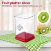 Чаша для нарезки фруктов, скоростной нож для клубники, банана, винограда, яиц, кухонный гаджет для нарезки овощей из нержавеющей стали, портативный кухонный инструмент для нарезки