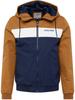 Зимняя куртка Jack & Jones Erush lightweight Bomber jacket (12200208) brown/rubber Blocking Hood Bomber (12200208) brown/rubber
