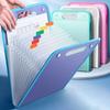 Handheld Organ Bag Folder A4 Large Capacity Student Exam Paper Storage Bag 13 Layers Ticket File Classification Storage Bag