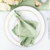 6Pcs Washable Polyester Napkins Great for Wedding Party Restaurant Dinner Parties