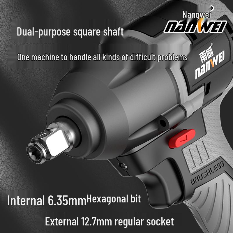 Heavy Duty Brushless Electric Torque Wrench with Lithium Battery for Auto Repair and Scaffolding