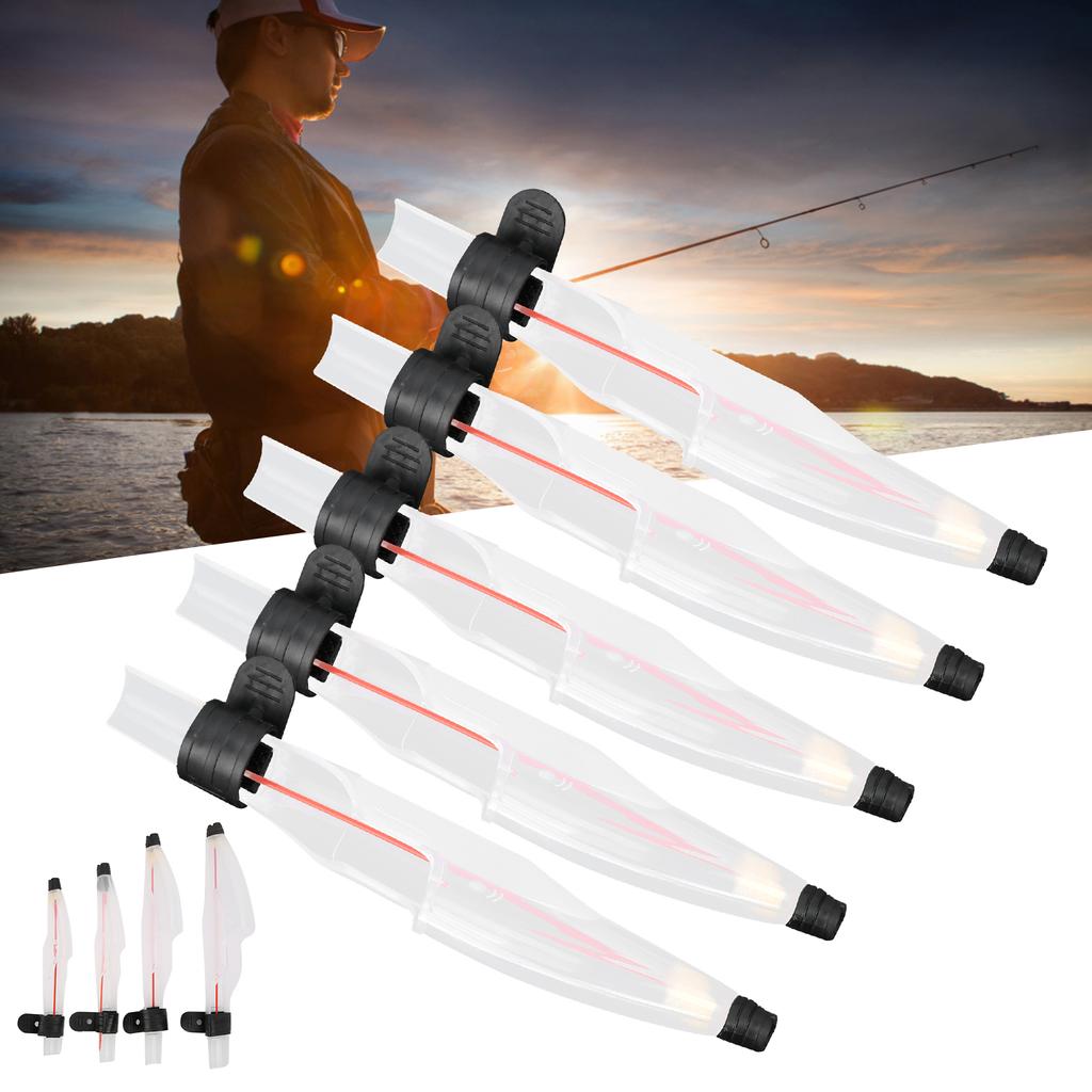 5 шт. пластиковая телескопическая удочка с наконечником для удочки верхняя защита для морской рыбалки Accesso
