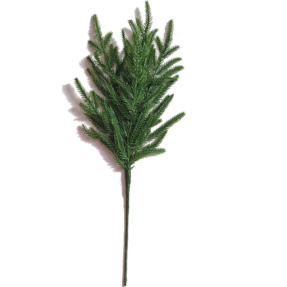 Christmas Tree Artificial Pine Branch Green Simulation Pine Needle Fake Pine Cone  Hotel Office