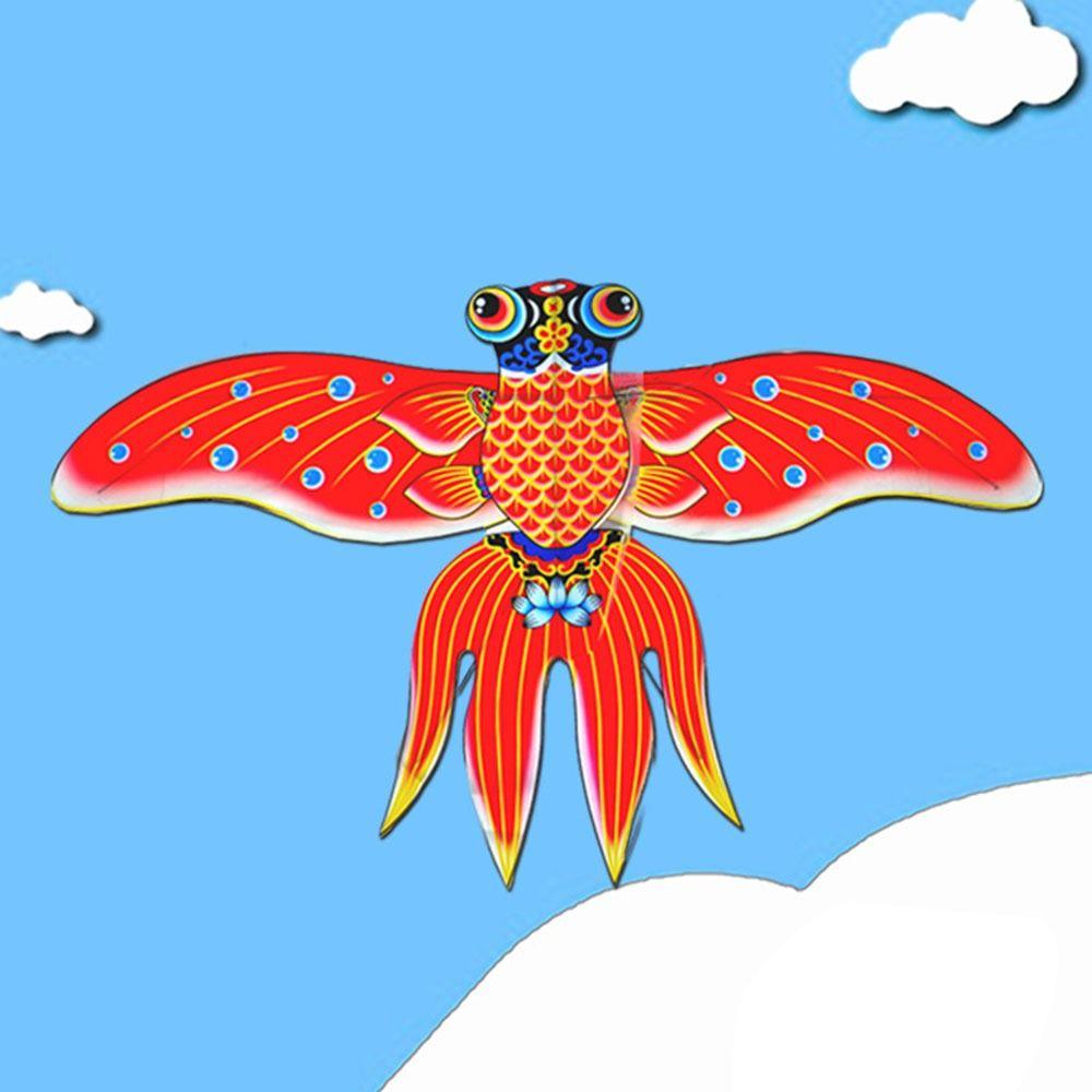 Cartoon Fishing Rod Kites Lightweight Flying Kites Funny Long Tail Kites Kids Gift