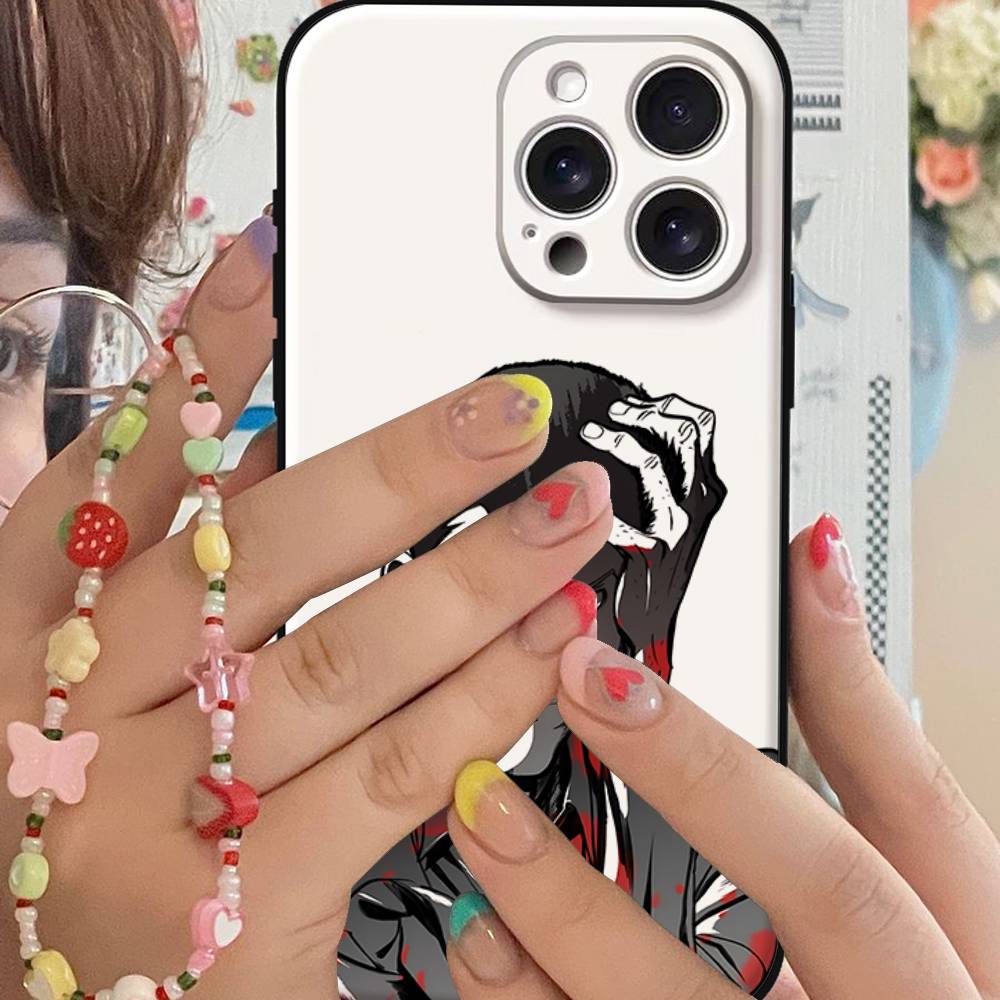 Черный Чехол для Телефона L-Lupin The T-Thirds Подходит для IPhone 17,16,15,11,13,14 Pro Max,Plus,X,Xr,Xs Max,13Mini