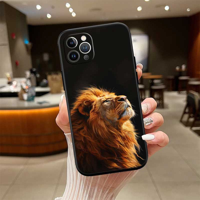 UP3 Animal lion Phone Case for Samsung Galaxy S20 S21 S22 Ultra FE + Plus A21S A22 A24 A25 A26 A30 A30S A31