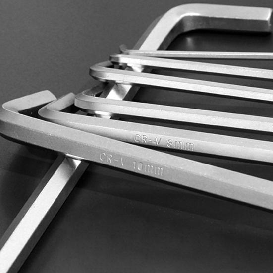 9 шт./компл. двусторонняя L-образная отвертка, шестигранный шестигранный ключ, гаечный ключ с шаровой головкой, инструменты