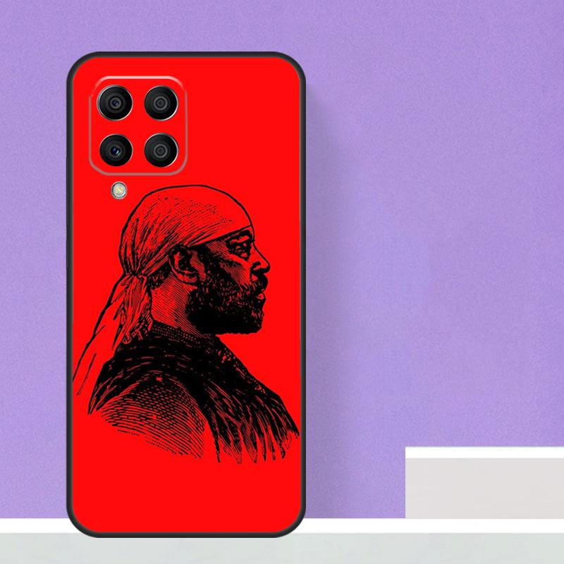 Emperor Menelik II of Ethiopia For Samsung Galaxy M13 M33 M53 M12 M32 M52 M14 M34 M54 M20 M51 M21 M30s M31s M15 M55 Case