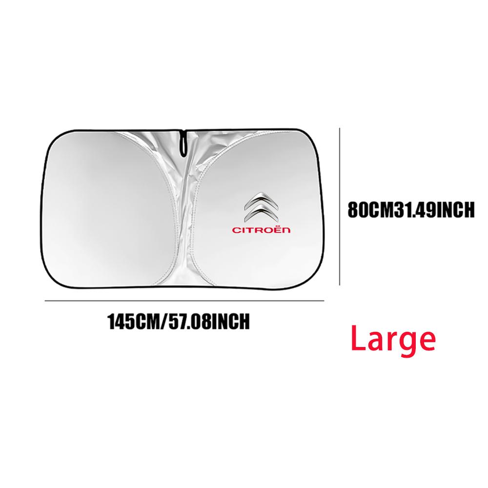 1Pcs Car Windshield Sun Shade Visor UV Protection Shield For Citroen C4 C3 C5 C1 C2 VTS Berlingo C4-Aircross C-Elysee C4-Picasso