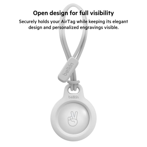 Ремешок для чехла Belkin AirTag белый F8W974btWHT-A