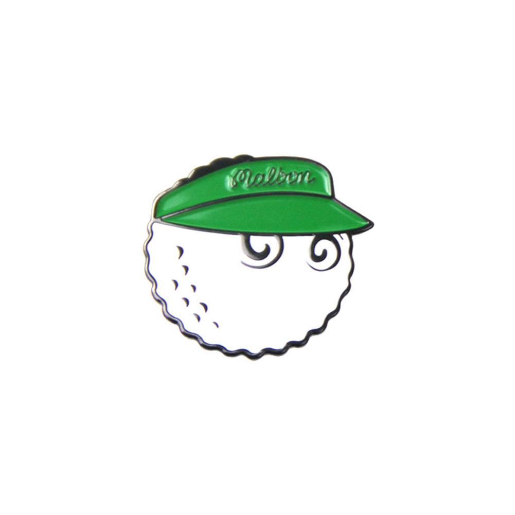 Golf Cap Clip Golf Markers Detachable Magnetic Zinc Alloy Anti-rust Ball Labels Gifts For Belt Pocket