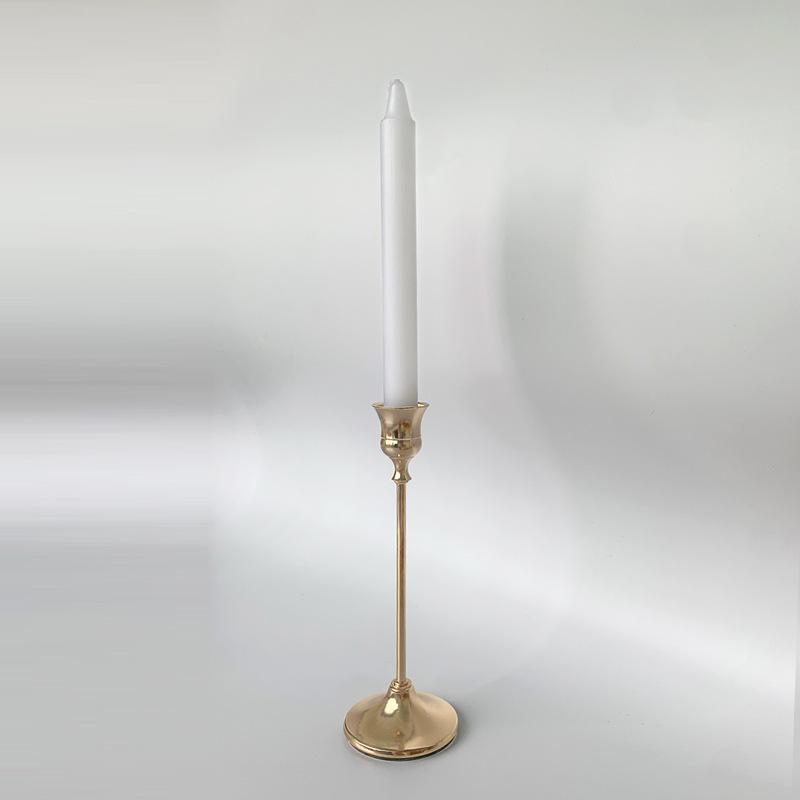 Европейский золотой кованый подсвечник - Роскошный романтический декор для ужина при свечах