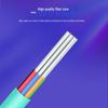 SanZhe MPO-LC 8-Core OM4 Multimode Fiber Optic Patch Cable