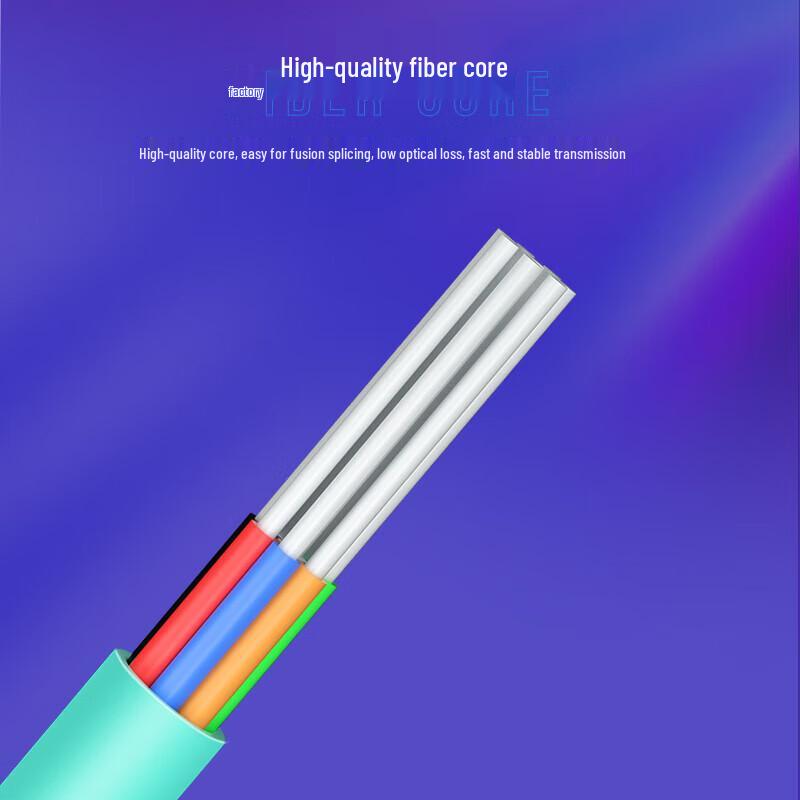 SanZhe MPO-LC 8-Core OM4 Multimode Fiber Optic Patch Cable
