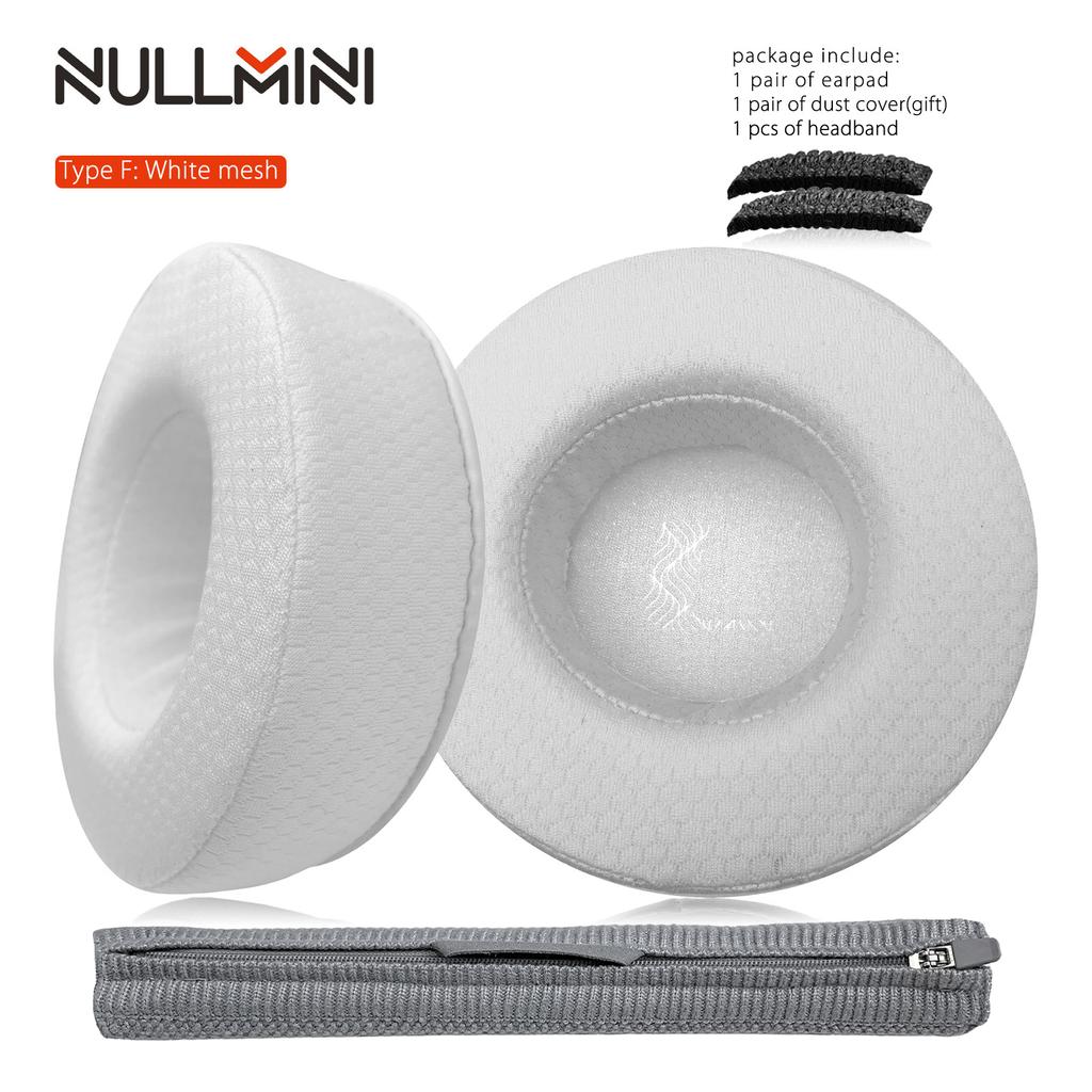 NullMini Replacement Earpads for ATH-ES10 ESW10 Headphones Ear Cushion Cooling Gel Headband