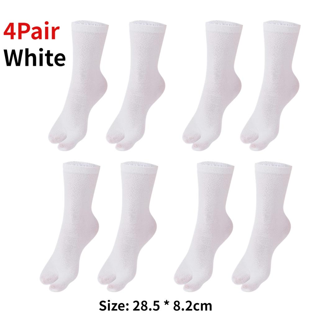 1-5Pair Japanese Style Two Finger Socks Unisex Clog Socks Polyester Toe Separation Socks Kimono Flip Flop Sandal Split Toe Sock