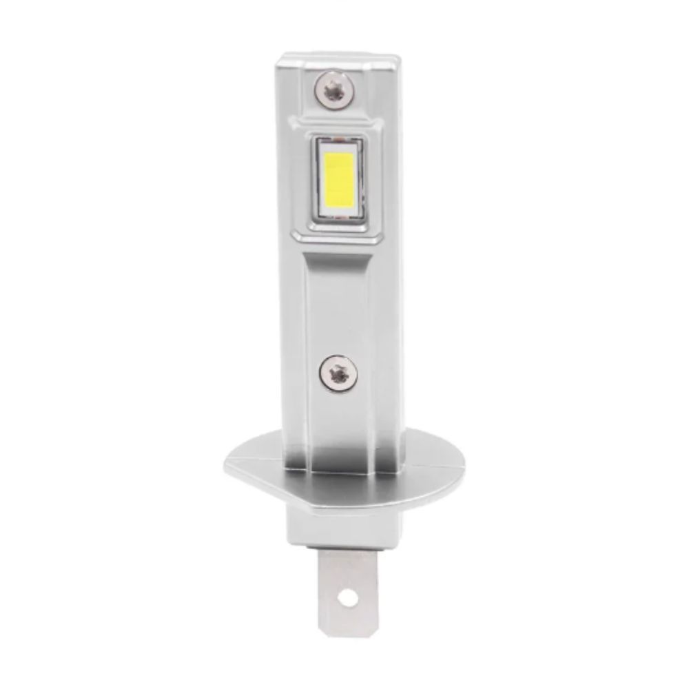 White Diode LED Headlight Aluminum Silver Automobile Headlamp Fog Lamps Motorcycle Foggers