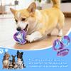 3Pcs Pet Dog Chew Toys Natural TPR Rubber Teeth Cleaning Grinding Non Toxic Toys 3 Shapes for Small Dog Chewing and Training