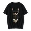 Men and Women's Funny Cat 3D Print Casual T-Shirt, Summer Harajuku T Shirts, Girl and Boy Fashion Clothes