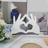 Формы из смолы в форме сердца для изготовления украшений для подсвечников, украшений из помадки, выпечки, художественных поделок
