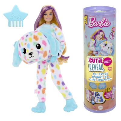 Barbie Милый Кигуруми Барби Счастливый Далматинец Кукла Барби Наряжать Кукла Кукольный домик Возраст от 3 лет Голубой HRK41