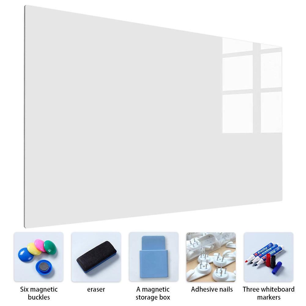 Магнитная наклейка на белую доску включает маркер, магнит, ластик, съемную настенную доску для сухого стирания, стираемую поверхность для детей, офиса, дома