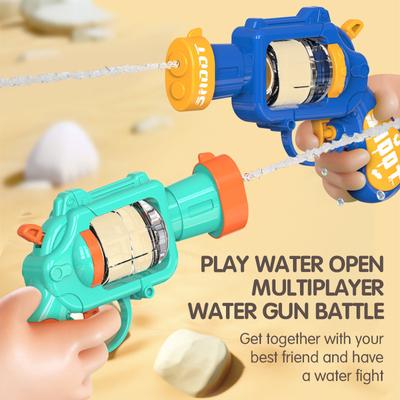 Мини-автоматический водяной пистолет, машина для разбрызгивания воды, игра для стрельбы, летняя пляжная уличная боевая игрушка, подарок на день рождения для мальчиков и девочек